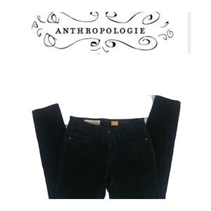 Pilcro Hunter Green Anthropology Jeans skinny Sz25